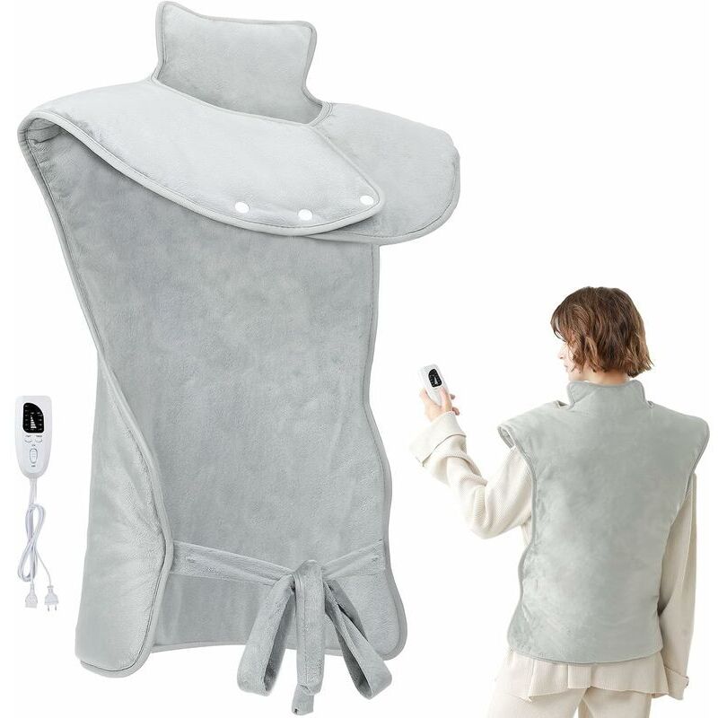 Nacken- und Rückenheizkissen - Elektrische Heizdecke - Ymyny