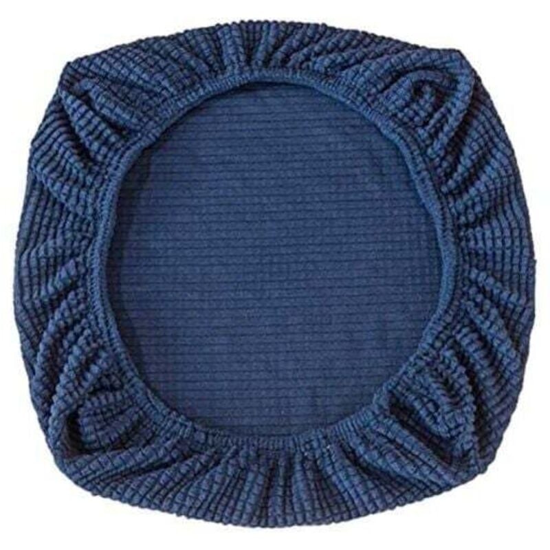 Packung mit elastischen Stuhlhussen aus Spandex, waschbare Stuhlhussen für Bürostühle, Esszimmer, Bar, Hochzeit, Party, Dekoration (Dunkelblau)