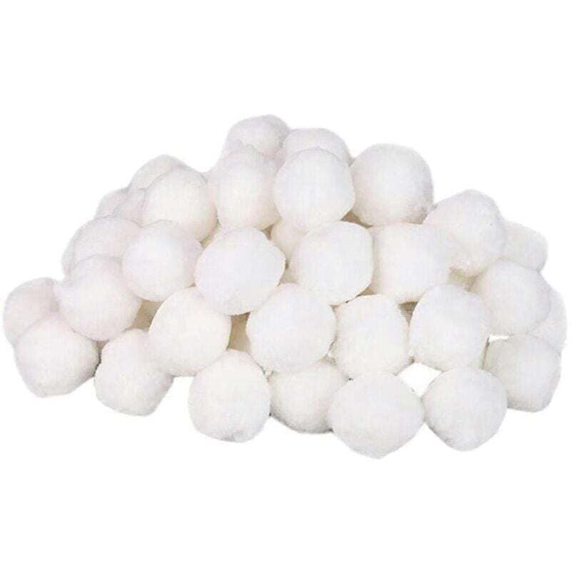 YMYNY Pool-Filterbälle, Pool-Reinigungsbälle, Pool-Reinigungsgeräte, Faserbälle zur Wasserreinigung, 500 g