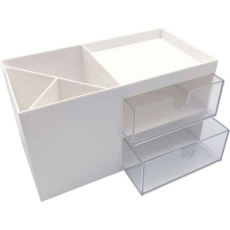 YMYNY Schreibtisch-Organizer, Schreibtisch-Organizer und Zubehör, Büro-Aufbewahrungsbox, Kosmetik-Organizer, Kosmetik-Aufbewahrung