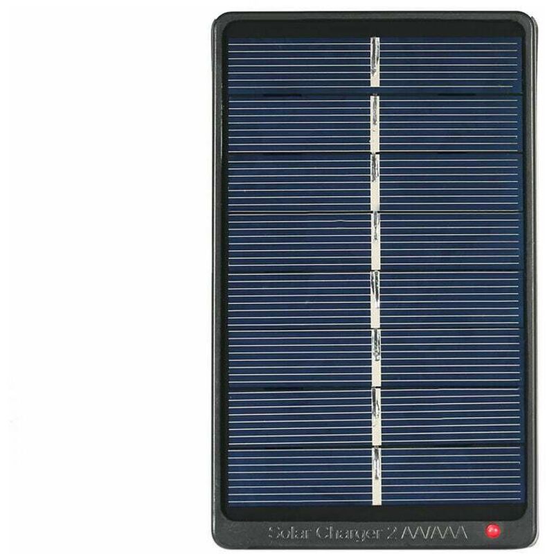 Ymyny - Solarladegerät für wiederaufladbare AA/AAA-Batterien – 1 w 4 v Solarpanel zum Laden von Batterien