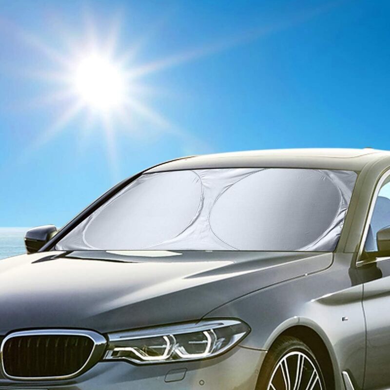 Sonnenschutz für die Windschutzscheibe des Autos, Sonnenschutz fürs Auto, Sonnenschutz für die Windschutzscheibe des Autos, Sonnenschutz für den