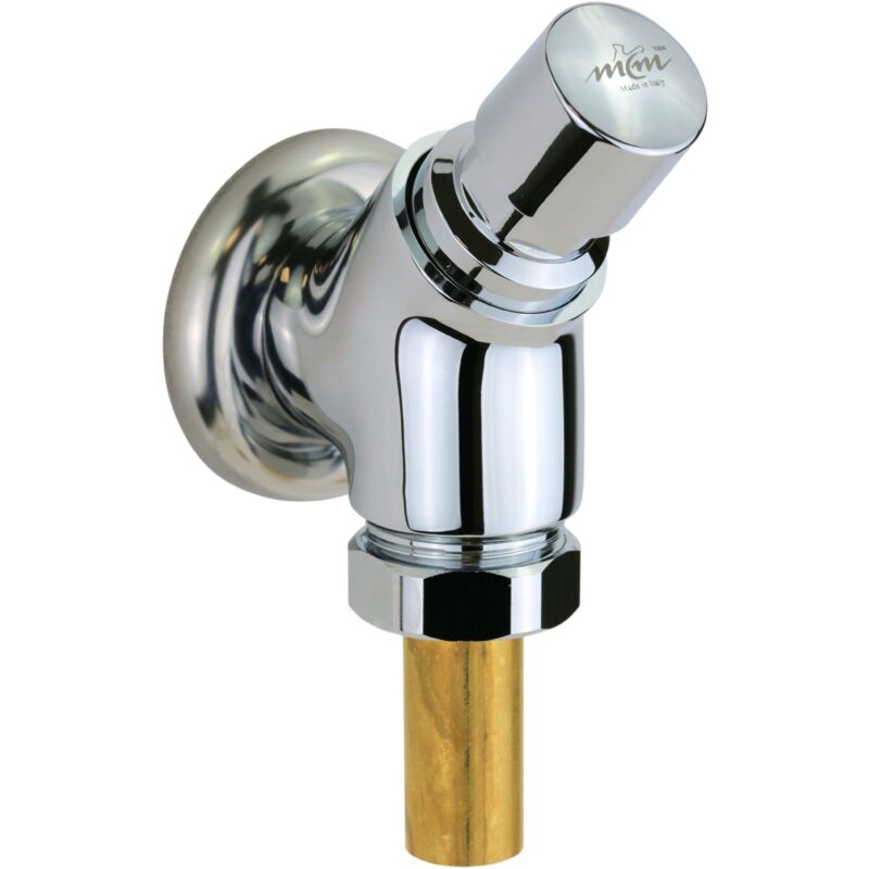 Rubinetterie Mcm - Zeitgesteuerter Durchflussmesser für wc mit Tastensteuerung mcm 945700 Chrom