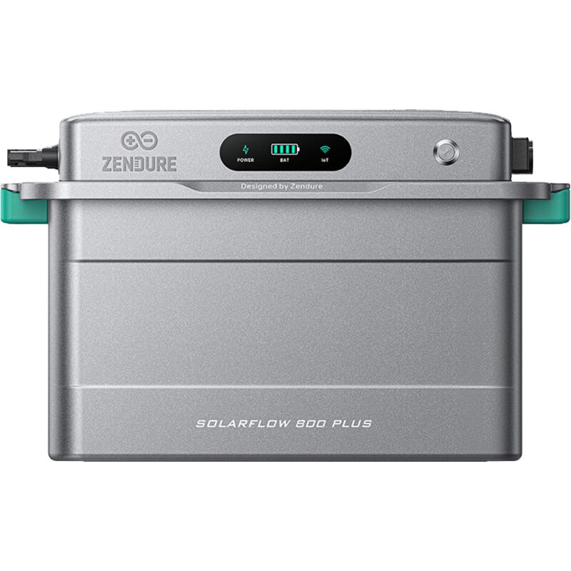Zendure SolarFlow 800 Plus – All-in-One Balkonkraftwerk mit Speicher (1920Wh), modular erweiterbar auf bis zu 5 Zusatzbatterien, WLAN, BT, Plug &