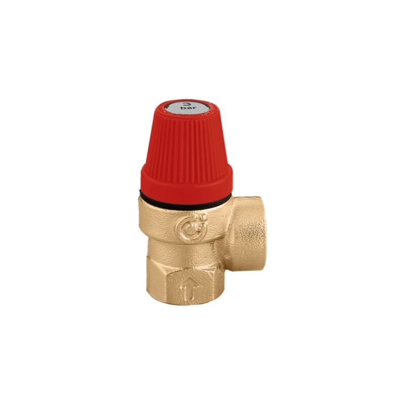 Zertifiziertes normales Sicherheitsventil. Anschlüsse 3/4', Einstellung 3,5 bar Caleffi 311535 3/4' - 3,5 bar