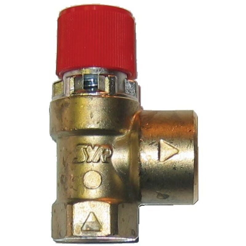 Zertifiziertes normales Sicherheitsventil. Anschlüsse 3/4', Einstellung 3 bar Caleffi 311530 3/4' - 3 bar