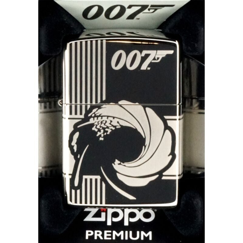 Zippo Feuerzeug James Bond Black Ice 60005397