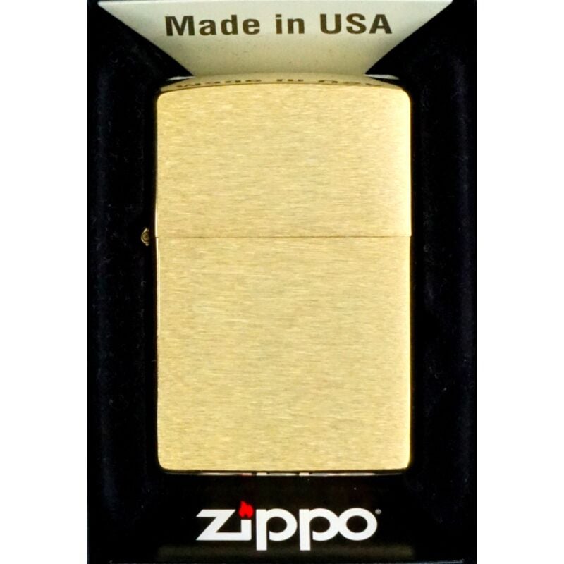 ZIPPO Messing gebürstet 60001165 Feuerzeug