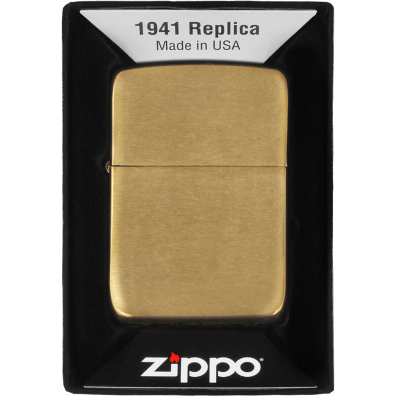 ZIPPO REPLICA BRUSH BRASS 60001170 Feuerzeug