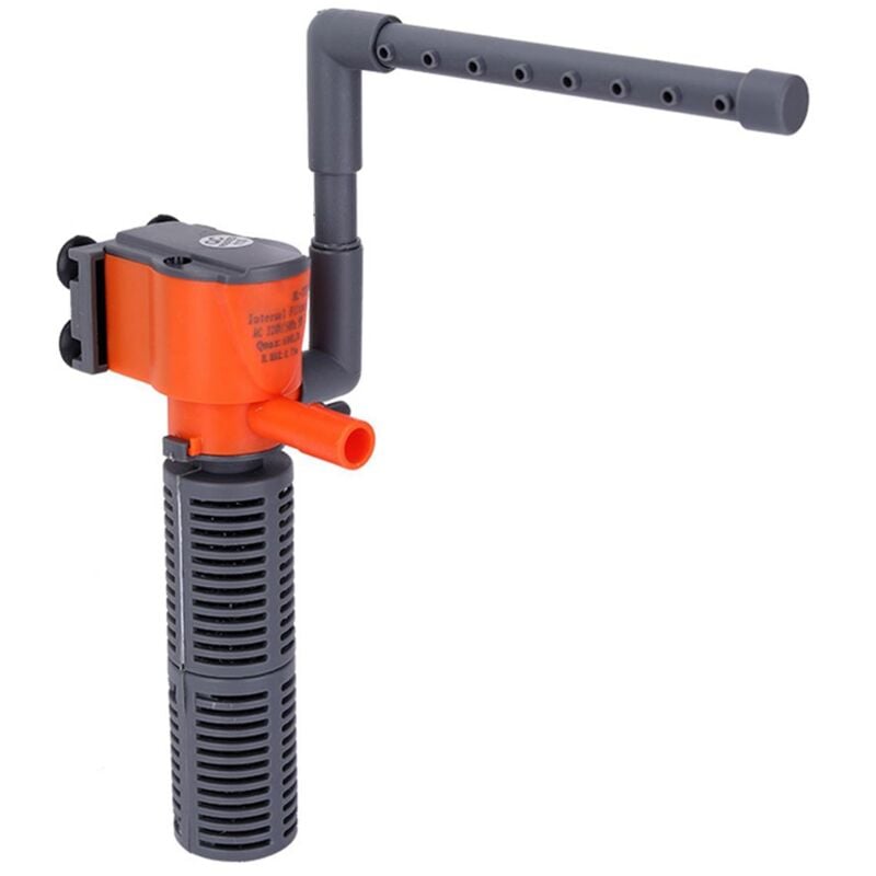 Zoternen - 3-in-1 5 w Mini-Aquariumfilter, Aquarium-Fischschwammfilter, Sauerstoffzufuhr, leiser Luftpumpenfilter für alle kleinen Aquarien