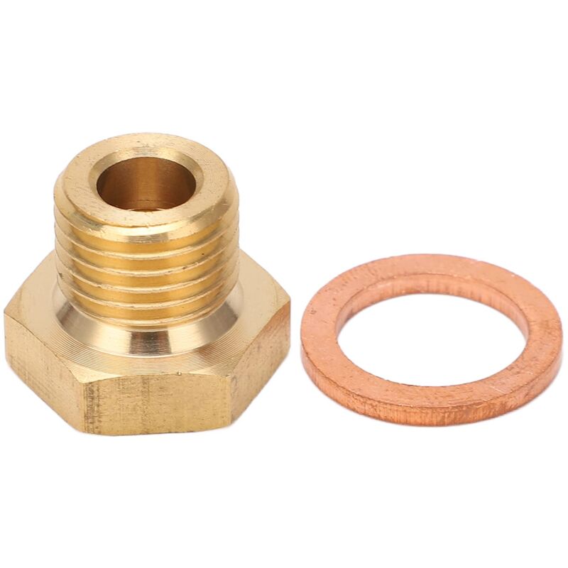 Zoternen - Aramox Druck-Temperaturanzeige-Sender-Adapter, Gewindeadapter 1/8 Zoll npt auf M14 x 1,5 Stecker Universal-Autoteile für Auto
