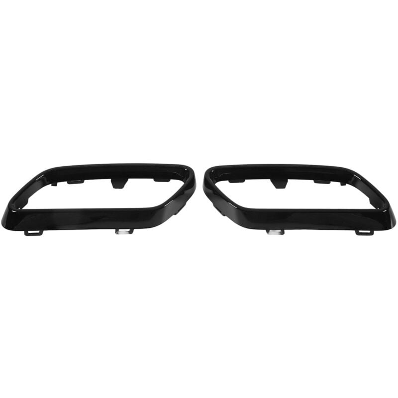 Zoternen - Auspuffblende, Blende für Auspuffblende, Ersatz für die C-Klasse W206 amg Line ab 2022 (Glänzend schwarz)