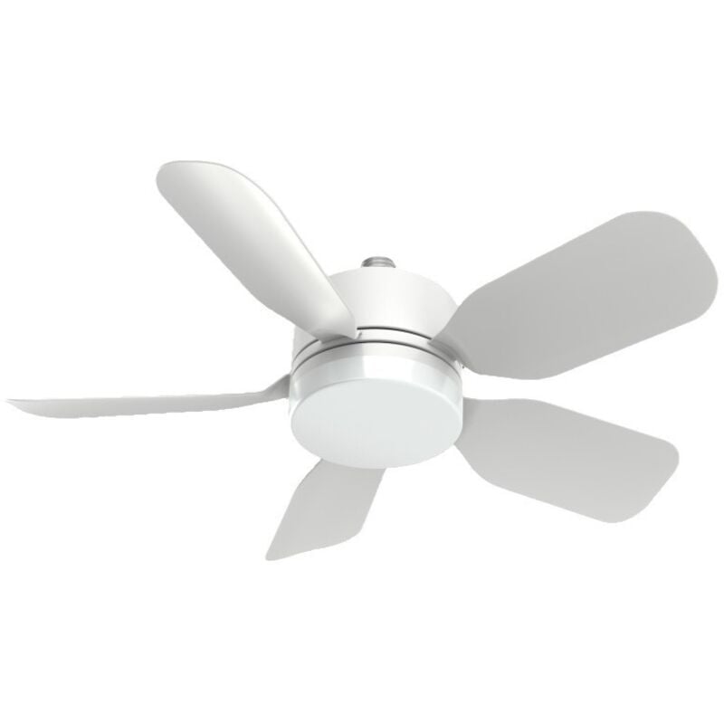 Zoternen - Deckenventilator mit Licht, 25W Deckenventilatorlampe mit E27-Fassung, dimmbarer LED-Deckenventilator für Schlafzimmer, Wohnzimmer, 3