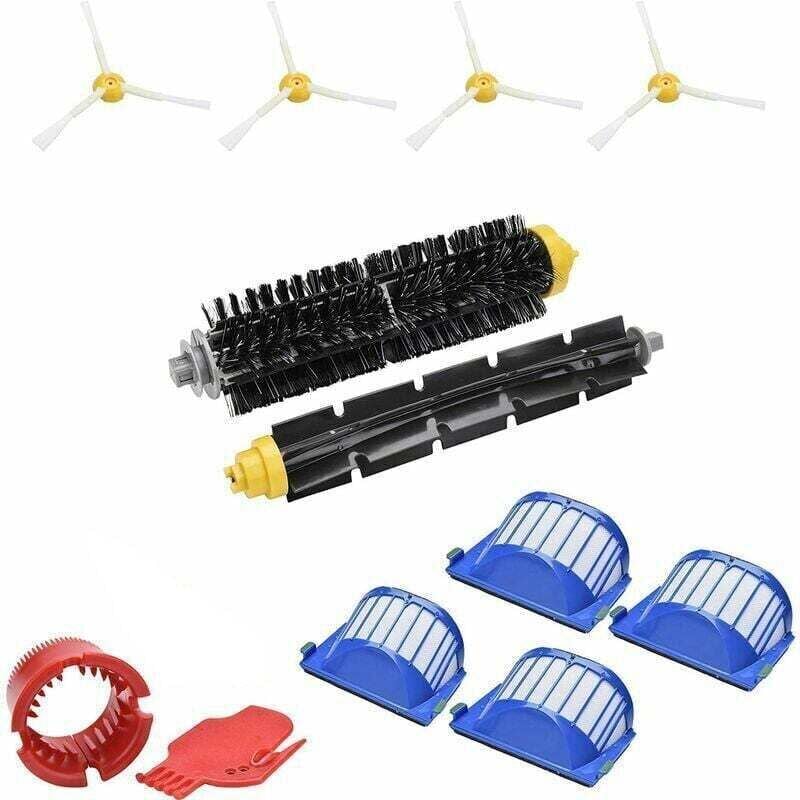 Zubehör Ersatz Kit für iRobot Roomba 675 676 677 655 Filter Seite Pinsel Roller Mopp Roomba Besen Ersatzteile