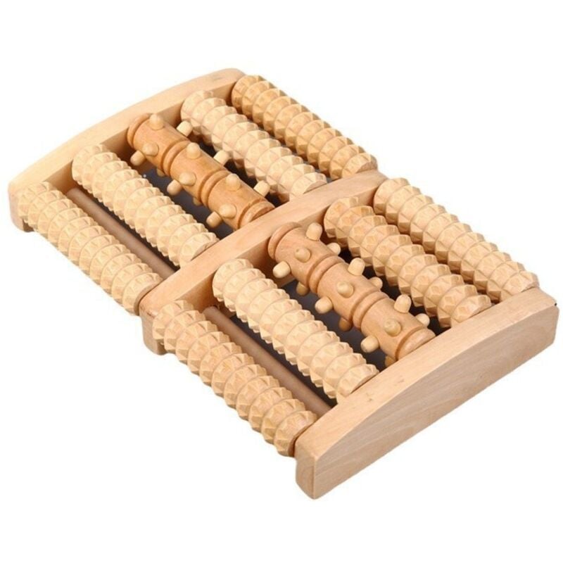 Zubehör Fußmassagegerät Massagegerät Holzrolle Plantarfasziitis