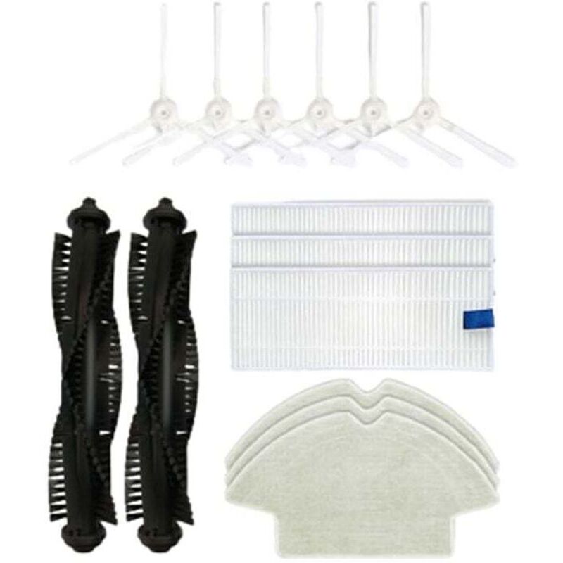 Zubehör für den Rowenta X-plorer Serie 75 RG7687 Saugroboter, Ersatzzubehör für Walzenbürste, Seitenbürste und Filter, kompatibel mit dem Rowenta