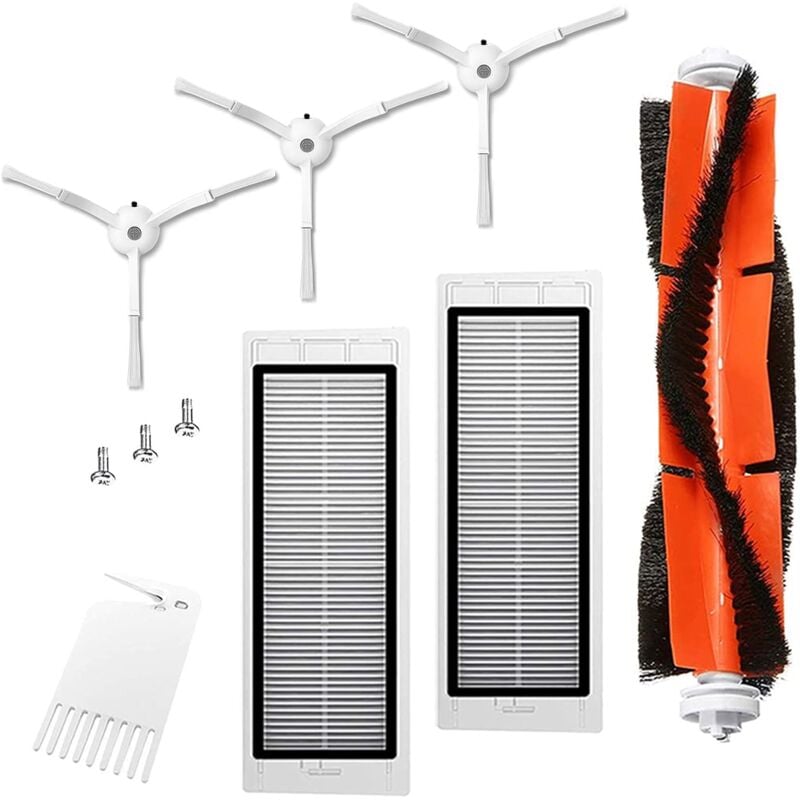 Zubehör für Xiaomi Saugroboter, Ersatzteile für Xiaomi Roborock S50 S51 S55 S5 max S6 S60 S65 Saugroboter, hepa Filter, Hauptbürste, Seitenbürste