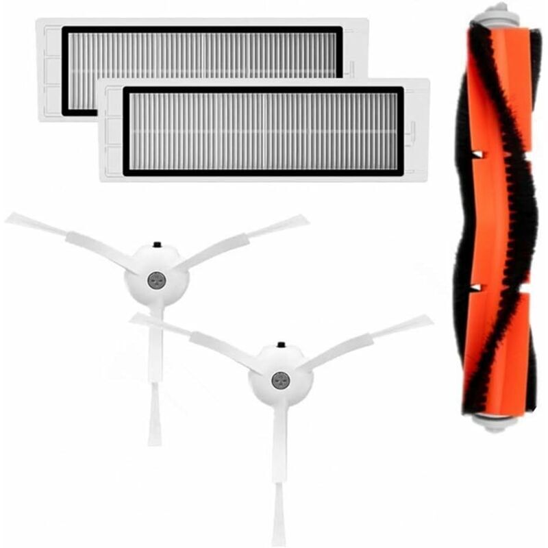 SHINING HOUSE Staubsauger-Zubehörset, Xiaomi Roboter-Staubsauger-Zubehörset, Roboter-Staubsauger-Ersatzteile