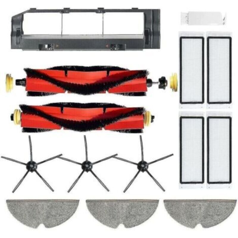 Zubehörsets für Xiaomi Roborock S5 Max, S6 Max, S6 Pure, S6 MaxV, S50, S51, S55, S60, S65, S5 und S6 Staubsauger. Ersatzteile für Xiaomi Roborock