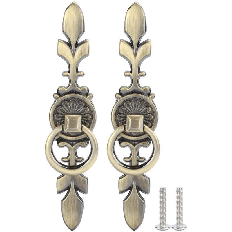 Zugring, einfach zu montieren und zu demontieren, runder Griff im europäischen Stil, für Schubladenmöbel, Schränke, Kleiderschränke, Seitentüren (231