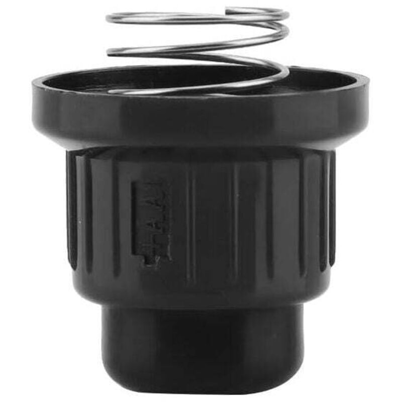 Zündkappe mit Druckknopf, schwarze Zündkappe aus Kunststoff, leicht und austauschbar, universeller tragbarer BBQ-Zündkerzenstecker für Gasgrill für