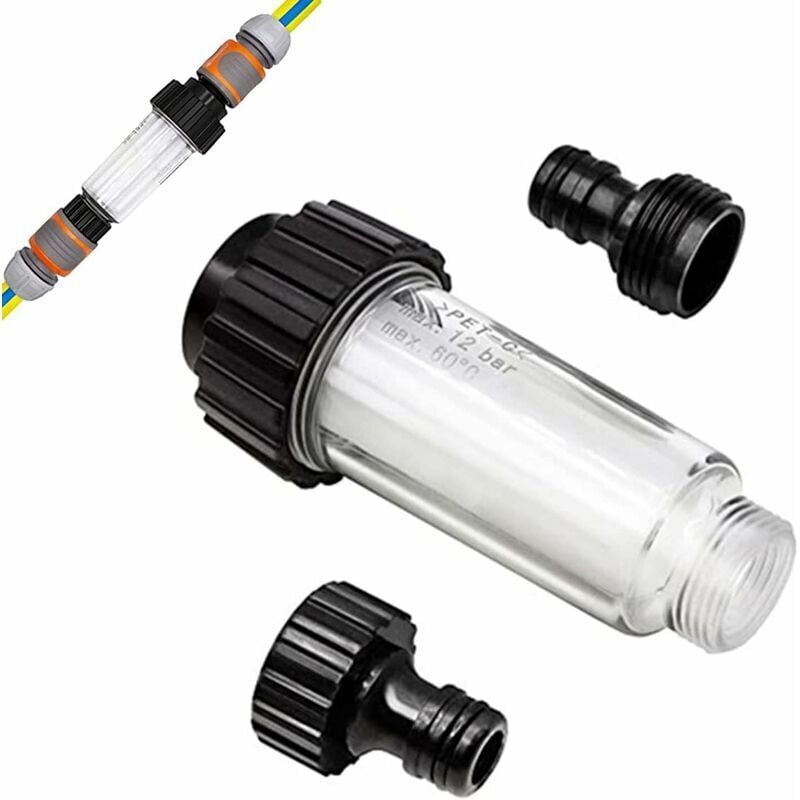 ZVD-1Pcs Filter für Hochdruckreiniger Gartenschlauchfilter, für Hochdruckreiniger Gartenpumpe 3/4 Zoll Anschluss Kompatibel mit 4.730-059.0