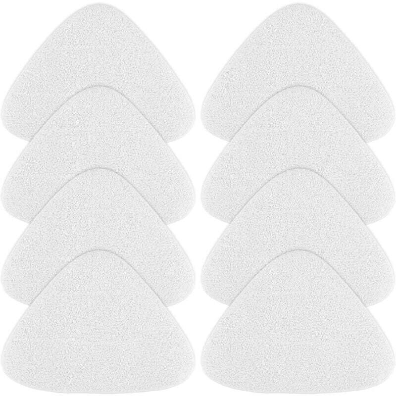 ZVD - 8 Pièces Recharge pour balai vapeur Vileda, housse de balai microfibre compatible avec les nettoyeurs vapeur Vileda Steam et Vileda Steam Plus-