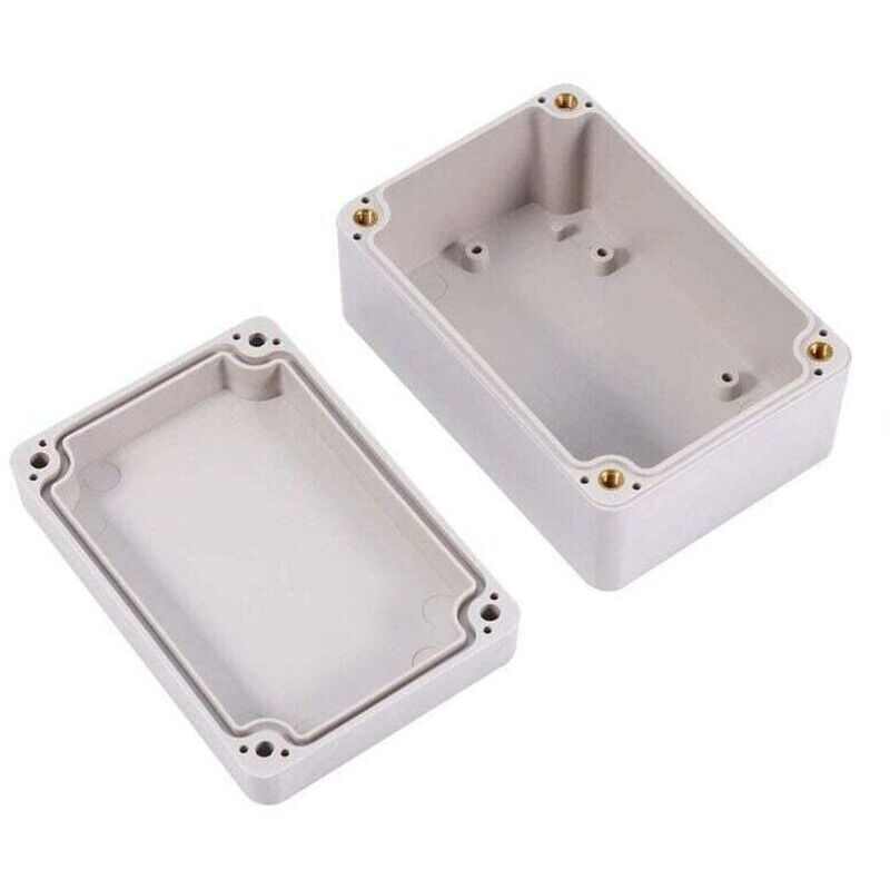 ZVD - Anschlussdose, Elektrische Anschlussdose, ABS-Projektbox, Verdrahtungsdose, 98 x 66 x 48 mm, Elektrische Anschlussdose, Elektrische