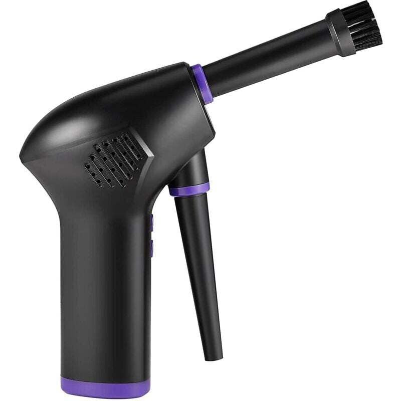 ZVD - Aspirateurs à air comprimé pour ordinateurs, Lasogi Usb Air Duster pour le nettoyage, Mini aspirateur rechargeable 15000mah, Aspirateur clavier