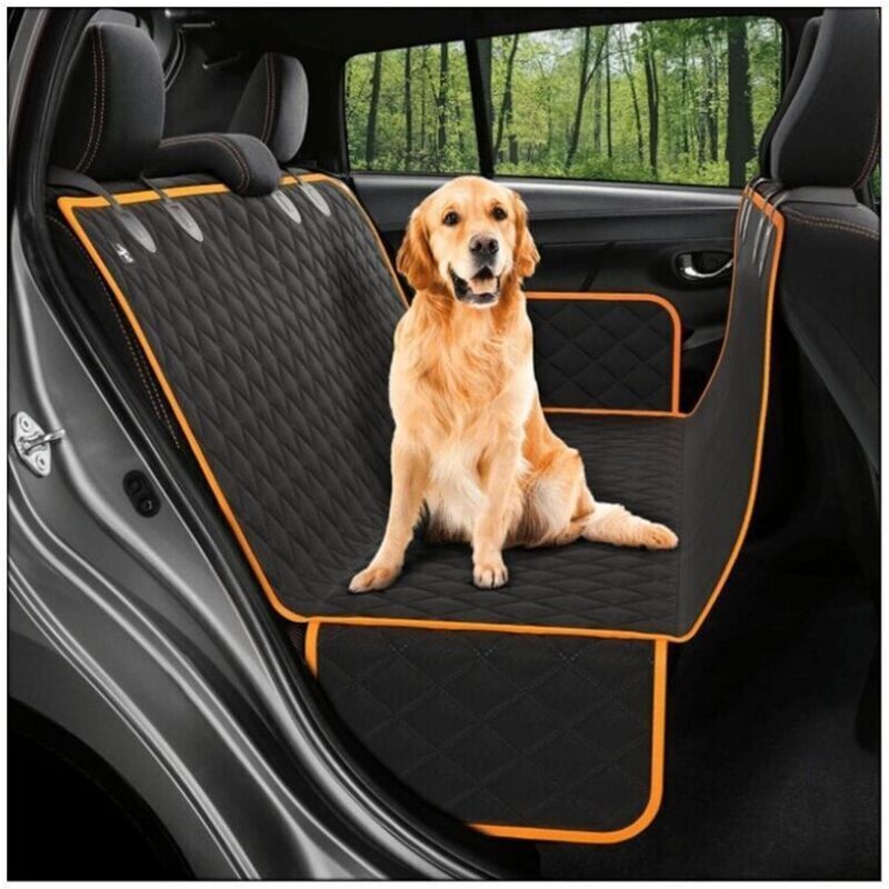 ZVD - Housse de siège pour chien, 6 couches 100 % vraiment étanche, protection complète des portes arrière du véhicule ( 147 x 137 cm)-