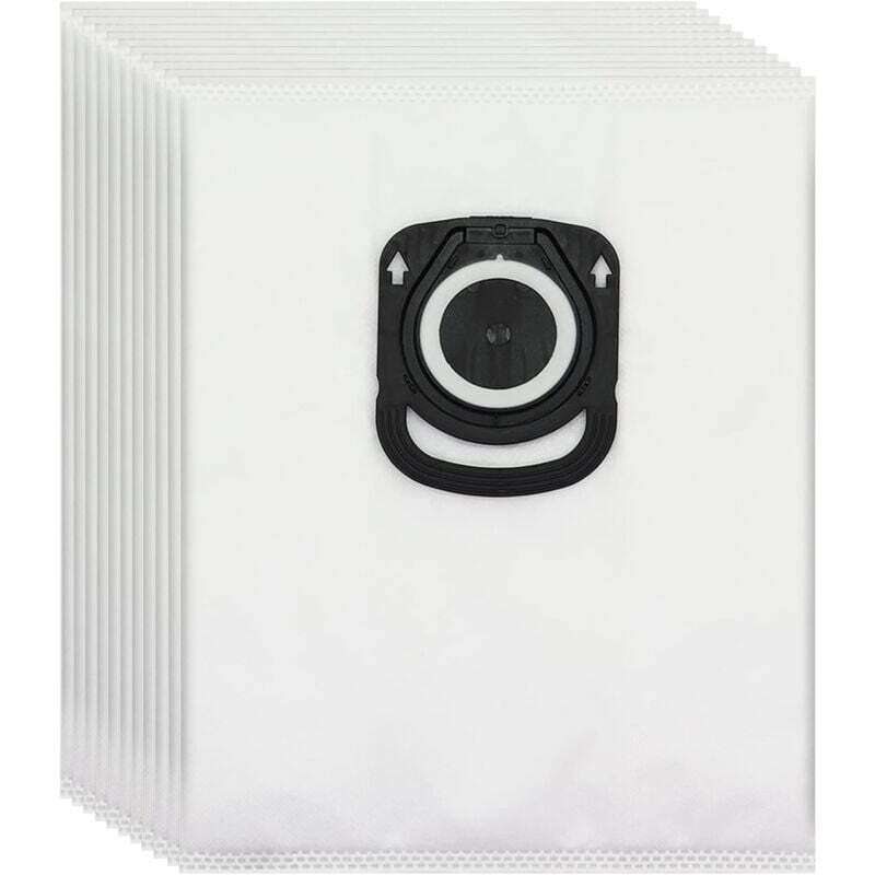 Paquet de 10 sacs d'aspirateur pour Rowenta Hygiene+ ZR200520 ZR200720 ZR200920 Sacs de collecte de poussière pour Rowenta Compact Power, Power xxl,