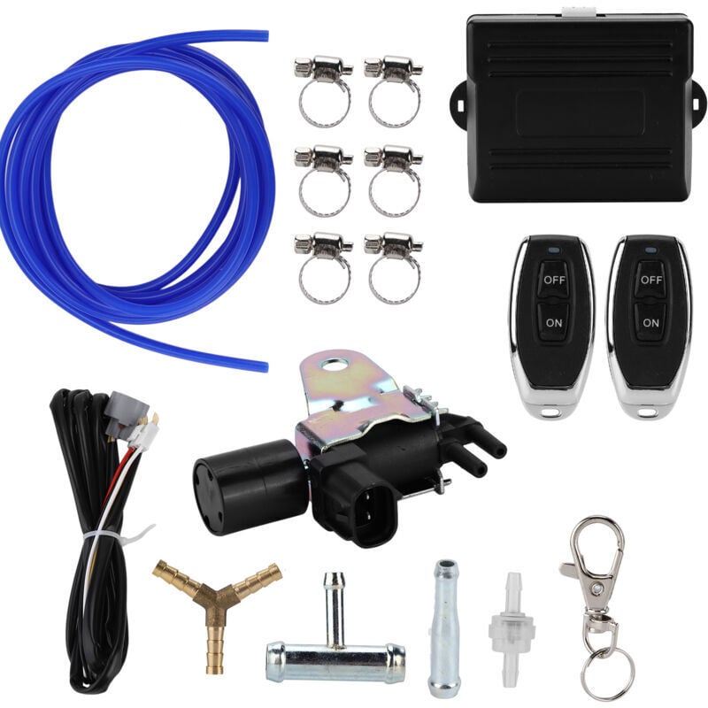 ZVD Remote-Abgasventil-Controller, präzise Steuerung Abgasabsperrventil-Controller-Kit für Auto