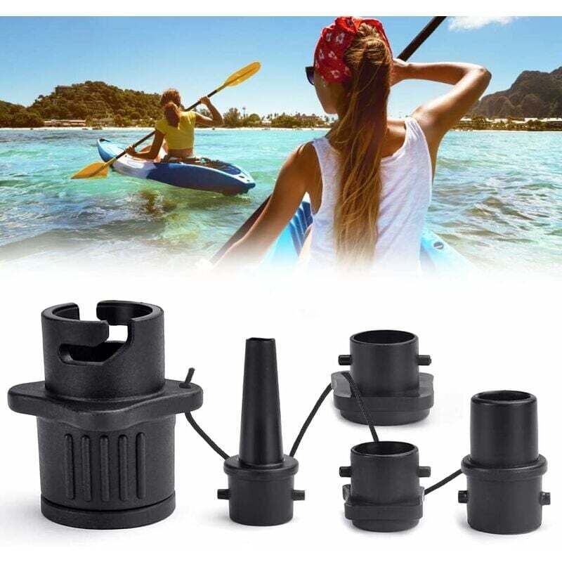 ZVD SUP-Pumpenadapter für Schlauchboot, Luftpumpenkonverter und Ventil, Kite/Boston Pomp