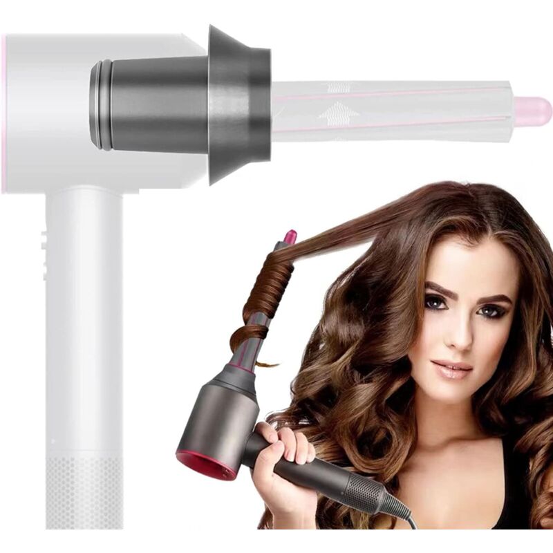 Zwei-in-Eins-Zubehör für Ultraschall-Haartrockner – Adapter zum Trocknen und Locken, vielseitig, einfach anzubringen & stylisch
