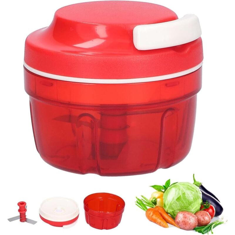 Fitags - Zwiebelhacker Metallklinge Sonstiges Küchenzubehör - Rot