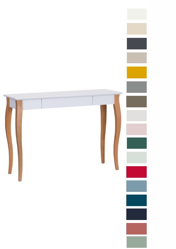 Schreibtisch 105 Konsolentisch Beistelltisch Flurtisch Schublade Ablage Schmi...