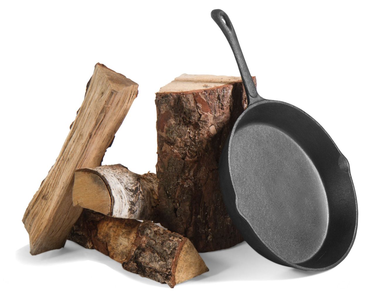 Gusseisenpfanne 28 Schwenkpfanne Stahlpfanne Grillpfanne Outdoor Küche Camping