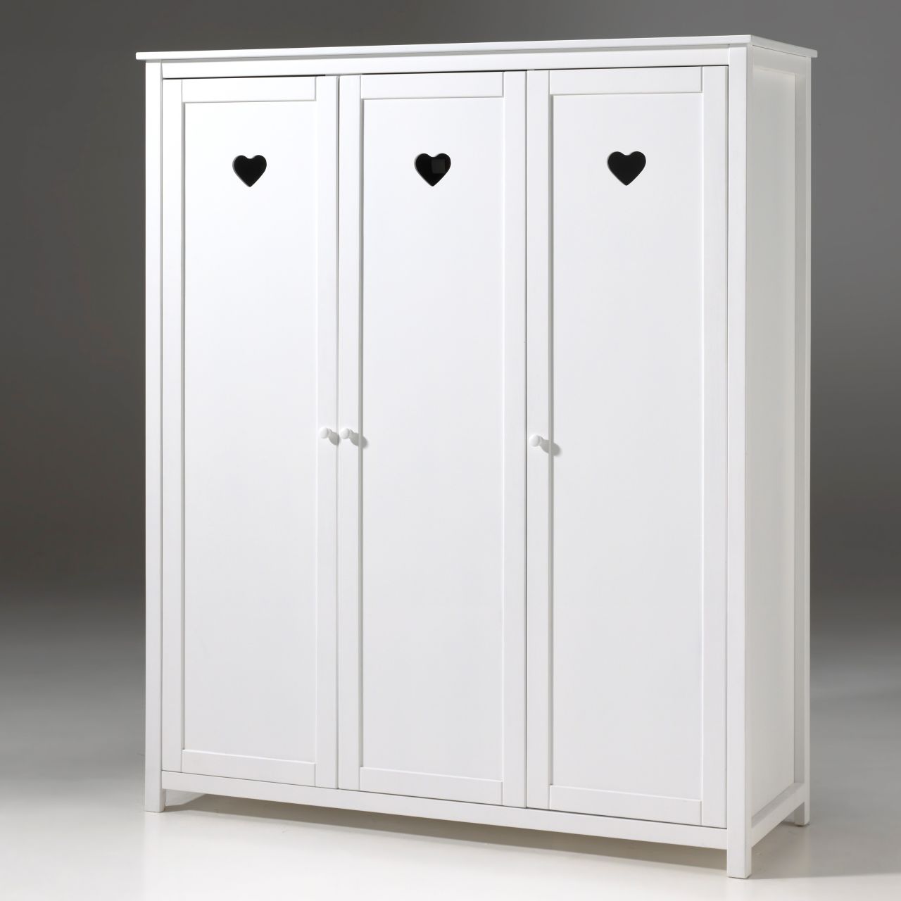 Vipack: Kleiderschrank 3-trg 'AMORI' - Kinderschrank - Kinderkleiderschrank