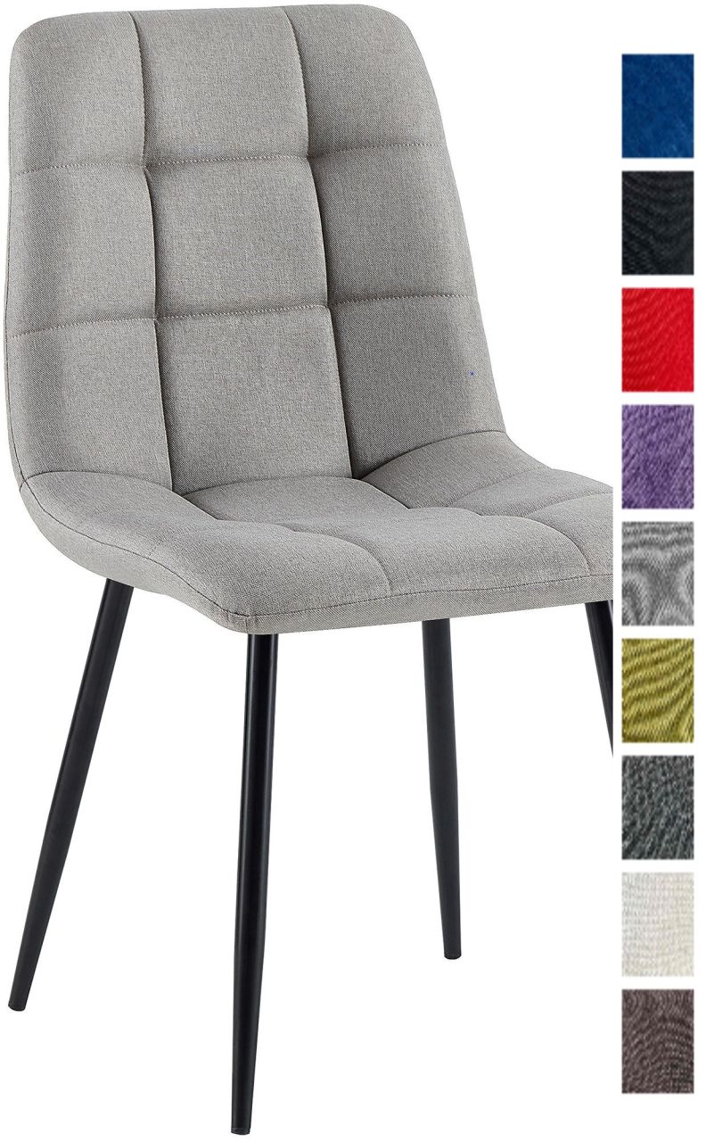 Esszimmerstuhl Wohnzimmerstuhl Stoff Besucherstuhl Küchenstuhl Bürostuhl