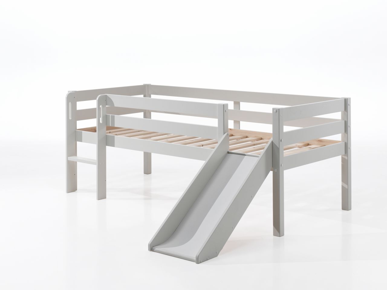 Kojen Spielbett Rutsche Lattenrost 90x200 Kinderbett Einzelbett Kinderzimmer