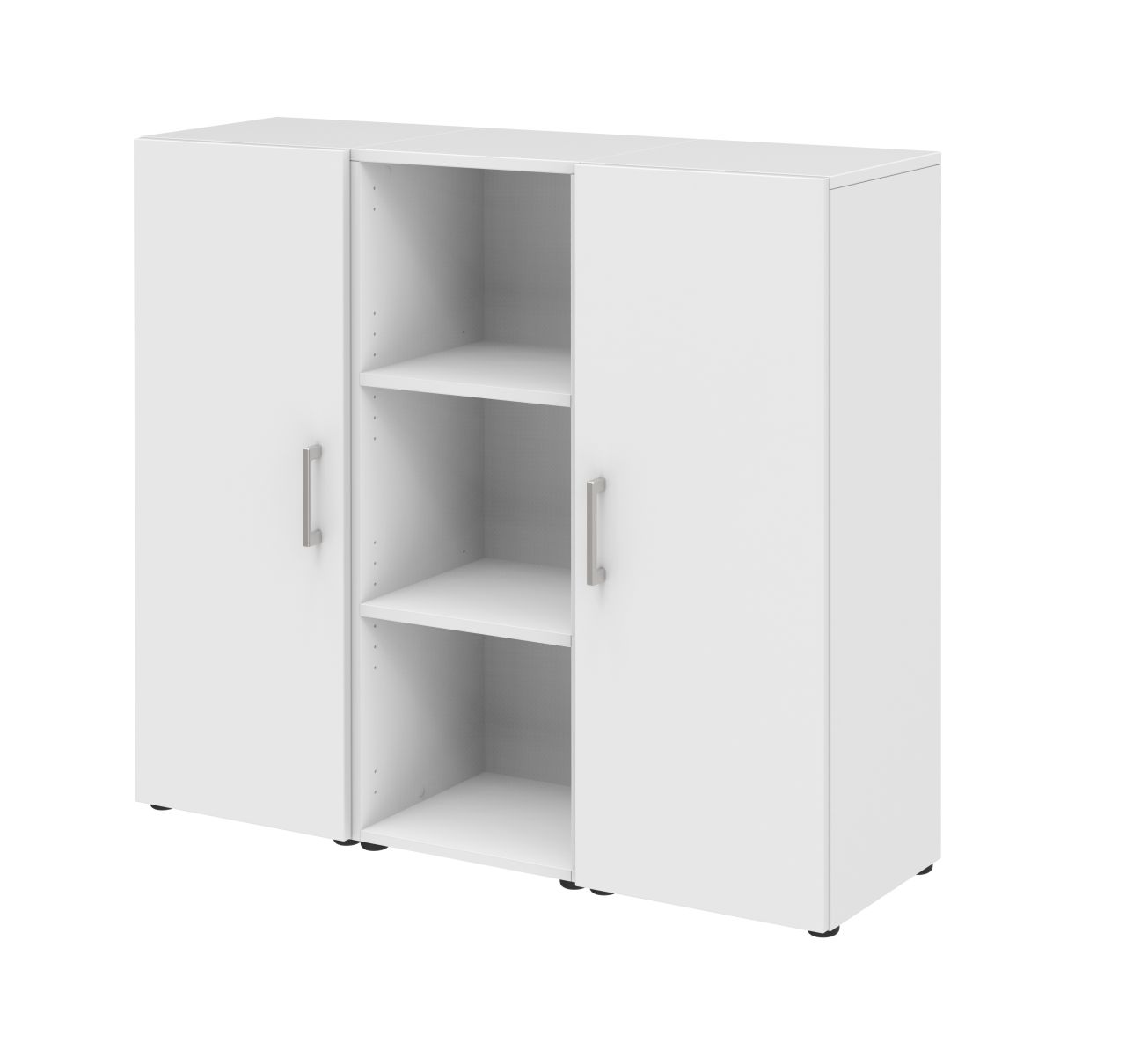 Kommode Sideboard Schrank Möbel Büroschrank Badschrank Wohnzimmer Regal Weiß Tür