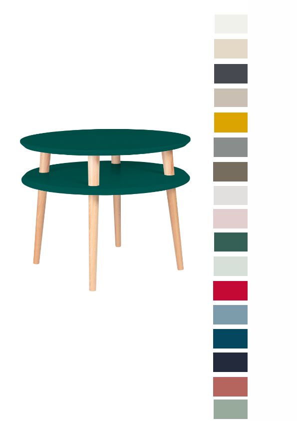 Couchtisch Ø57 Beistelltisch Sofatisch Coffee Table Wohnzimmertisch Kaffeetis...