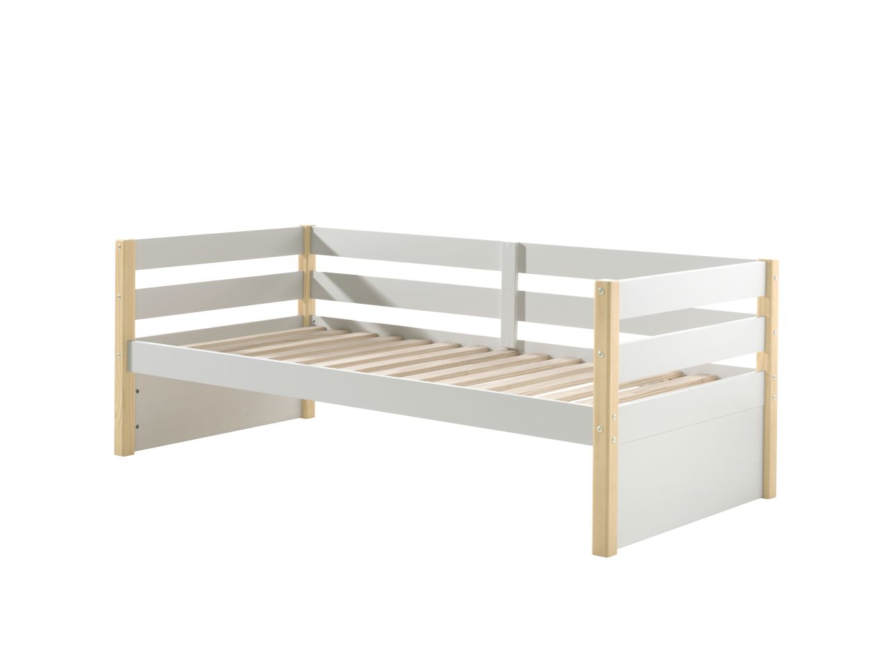 Kojenbett mit Umrandung+Lattenrost-90x200 Kinderbett Gitterbett