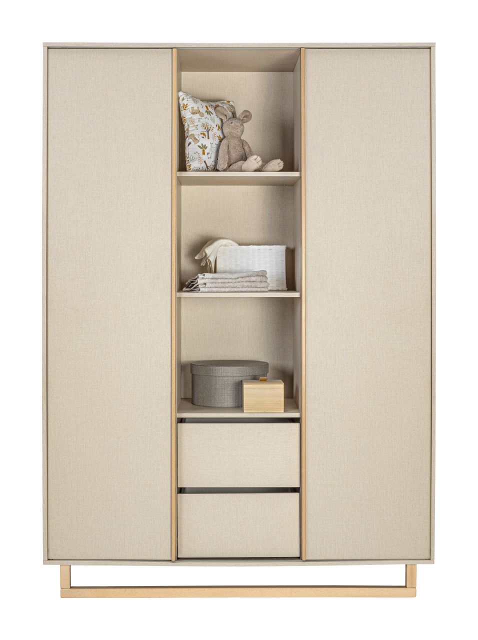 Schiebetürenschrank 2-trg Kleiderschrank Wäscheschrank Kinderschrank Babymöbel