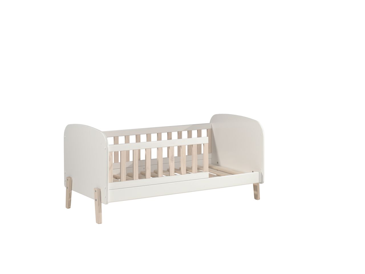 Vipack Kiddy Kinderbett Juniorbett Kleinkindbett 70 x 140 cm Weiß
