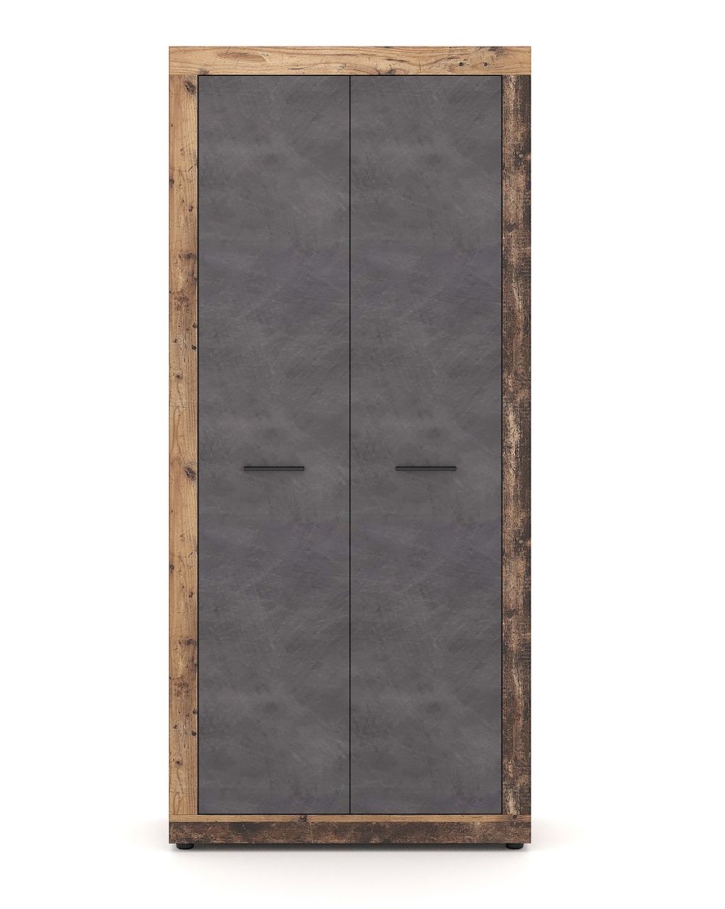 Kleiderschrank Flurschrank Dielenschrank Dielenmöbel Old Style Dunkel Matera