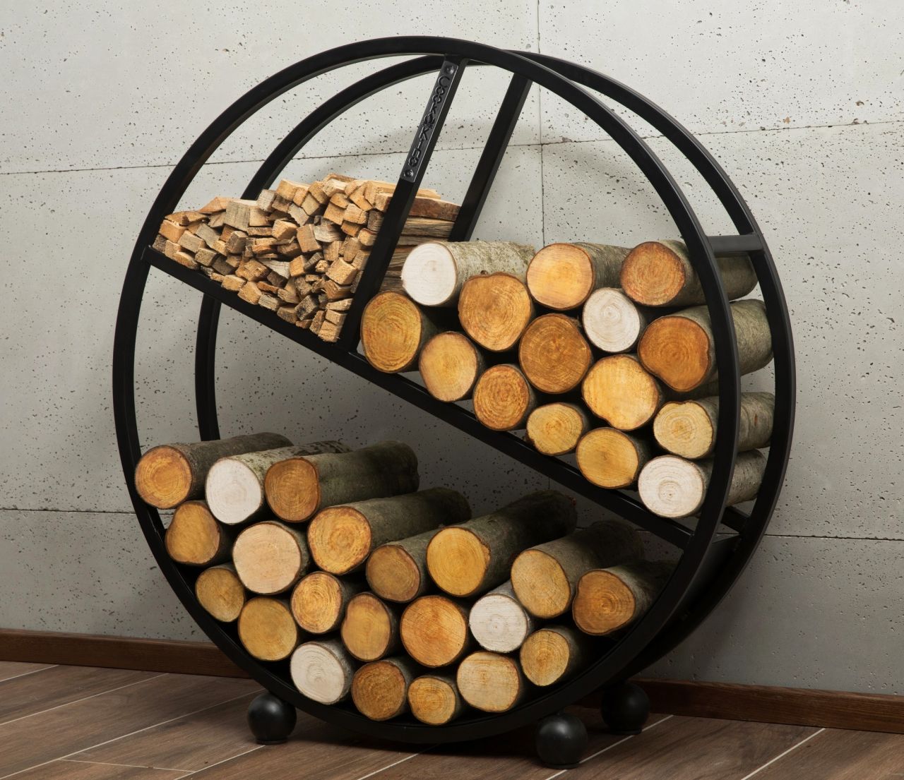 Kaminholzständer 100 Brennholzregal Kaminholzablage Kaminholzregal Holzständer