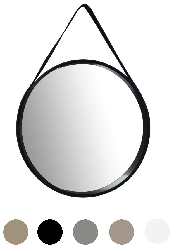 Spiegel Wandspiegel rund Wanddekor Flurspiegel Badspiegel Hängespiegel modern