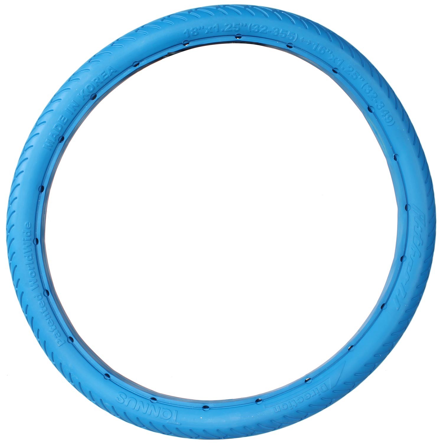 Tannus Nymph Fahrradreifen 18 Zoll 32-355 Klapprad Vollgummireifen Kinderrad Fahrraddecke Fahrradmantel Drahtreifen tubeless pannensicher