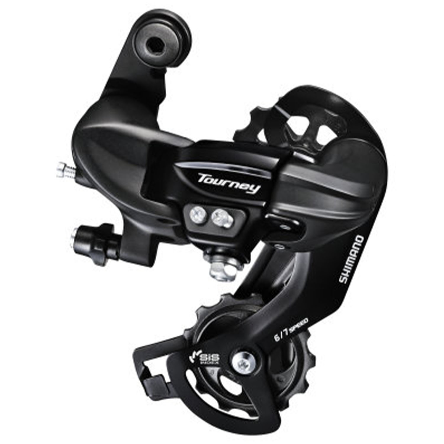 Shimano Tourney RD-TY300 Schaltwerk Fahrrad 6/7-fach Fahrradschaltwerk für Mountainbike oder Trekking mit Adapter oder Direktmontage